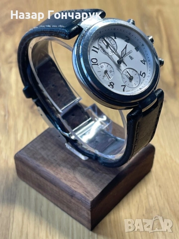 Дамски часовник seiko chronograph , снимка 3 - Дамски - 53355888