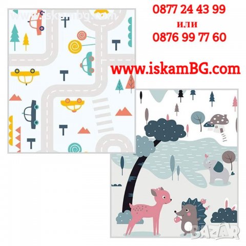 Килимче за игра | Детско меко килимче за игра | Термо килимче за деца пълзене - код 2804, снимка 3 - Други - 38165438