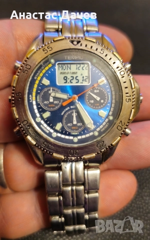 Винтидж часовник TEMPIC , снимка 5 - Мъжки - 52879020