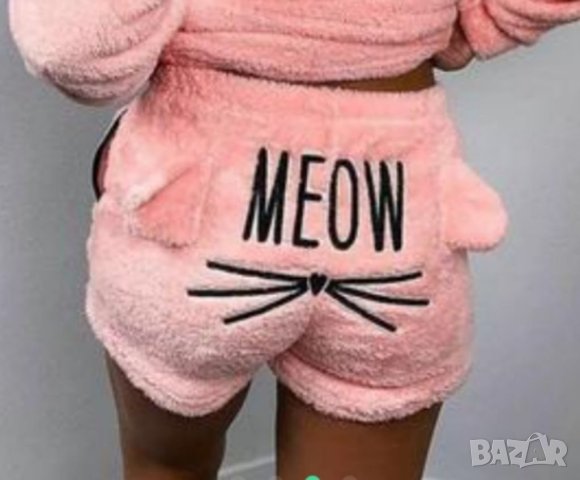 Плюшени къси панталони Meow , снимка 2 - Бельо - 40738587