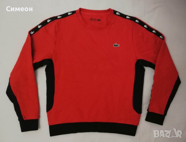 Lacoste Sport Two Tone Fleece Sweatshirt оригинално горнище XS памук