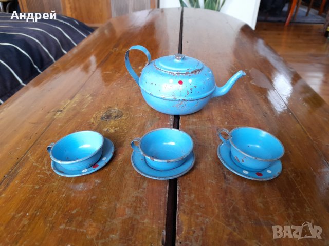 Стар детски чайник, снимка 2 - Други ценни предмети - 40123792