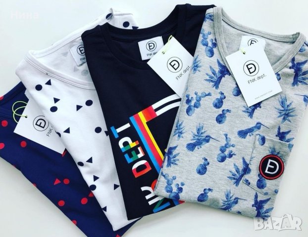 Тениска FNK Dept в черно, снимка 3 - Детски тениски и потници - 39852128