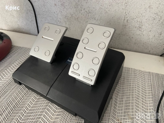 Волан С Педали Hama Thunder V5 PC, снимка 7 - Джойстици и геймпадове - 52218193