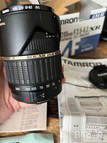 Tamron AF 18-200mm f/3.5-6.3 Di II XR LD Asp. (IF) Macro за Canon, снимка 7 - Обективи и филтри - 40768514