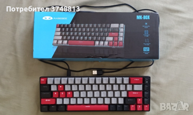 Работна/гейминг клавиатура Magegee Mk box