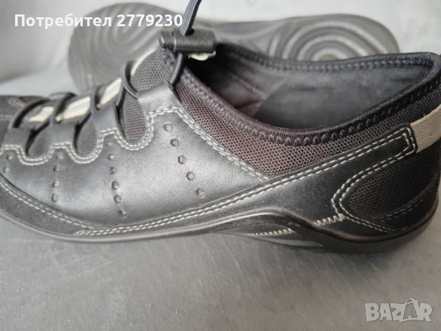 Дамски обувки на марката ECCO N 39,от естествена  кожа неразличими от нови, снимка 2 - Дамски ежедневни обувки - 43060599