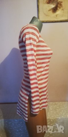 Блуза с дълъг ръкав и удължен гръб на Bershka, р-р S , снимка 4 - Блузи с дълъг ръкав и пуловери - 34582607