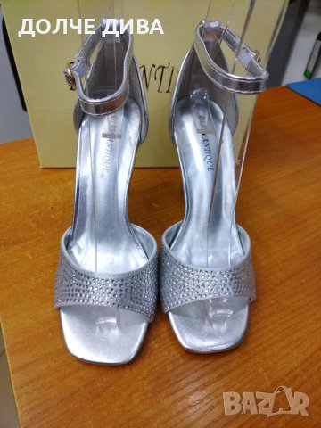 НАМАЛЕНИЕ-Дамски сандали м.53 сребро , снимка 2 - Дамски елегантни обувки - 40112108