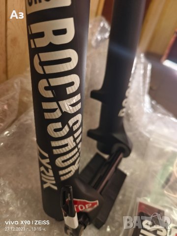 Вилка RockShox Lyrik RCT Remote 27.5" DebonAir 160mm Boost ONELOC 15X110mm, снимка 6 - Части за велосипеди - 43560393