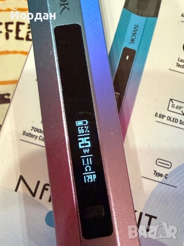 Вейп smok Nfix pro kit 25W, снимка 3 - Други - 52723527