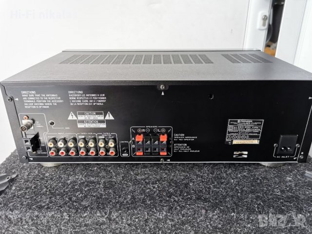 Усилвател Ресийвър PIONEER SX-303rds, снимка 5 - Ресийвъри, усилватели, смесителни пултове - 39940345