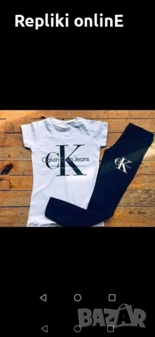 Дамски комплекти клин и тениска , снимка 6 - Комплекти - 52351904