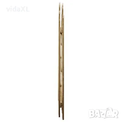 vidaXL Градинска порта, импрегниран бор, 100x100 см（SKU:45327）, снимка 2 - Други - 48750091