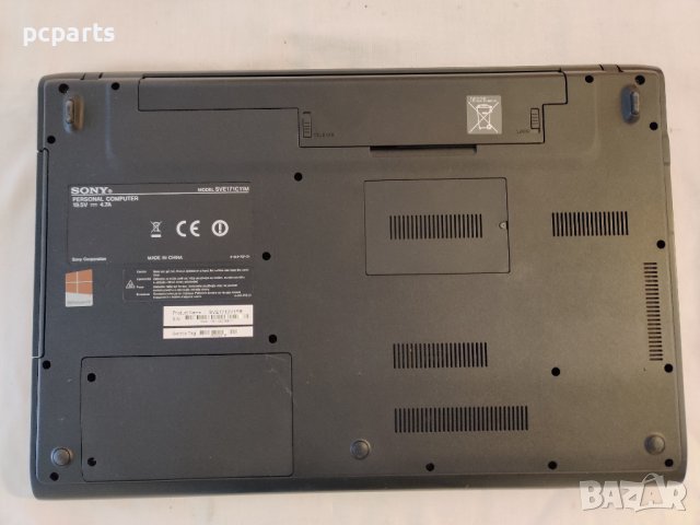 Лаптоп Sony SVE171C11M i7 3632QM на части, снимка 8 - Части за лаптопи - 40429419