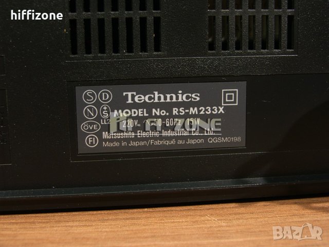 ДЕК   Technics rs-m233x /1 , снимка 9 - Декове - 40176117