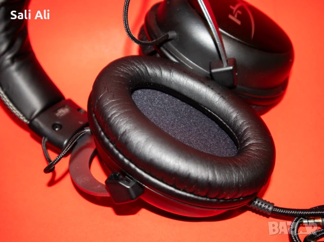 HyperX Cloud KHX-HSCP-RD геймърски слушалки черно PC PS4 Xbox, снимка 8 - Слушалки и портативни колонки - 53480021