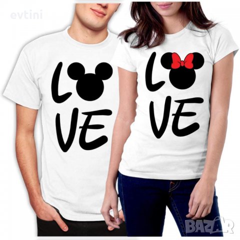 Комплект тениски за влюбени - 39.99лв., снимка 4 - Тениски - 35524506