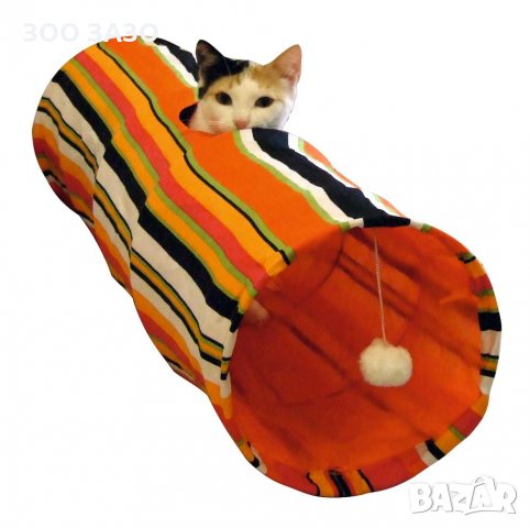 Шумолящ тунел за Котка SWISH - Модел: 82601, снимка 2 - За котки - 27797612