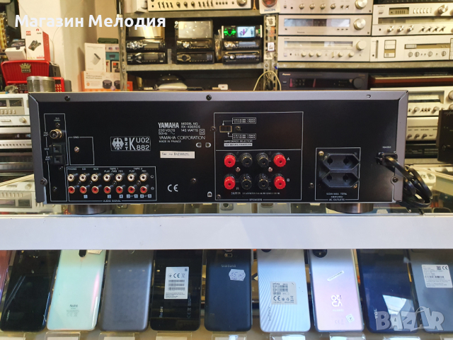 Ресийвър Yamaha RX-496RDS 4 ома: 2 × 105 вата В отлично техническо и визуално състояние., снимка 7 - Ресийвъри, усилватели, смесителни пултове - 44873245