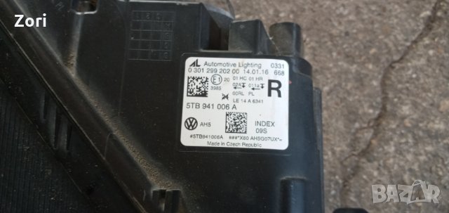 десен фар Фолцваген Туран VW Touran, снимка 2 - Части - 33613652