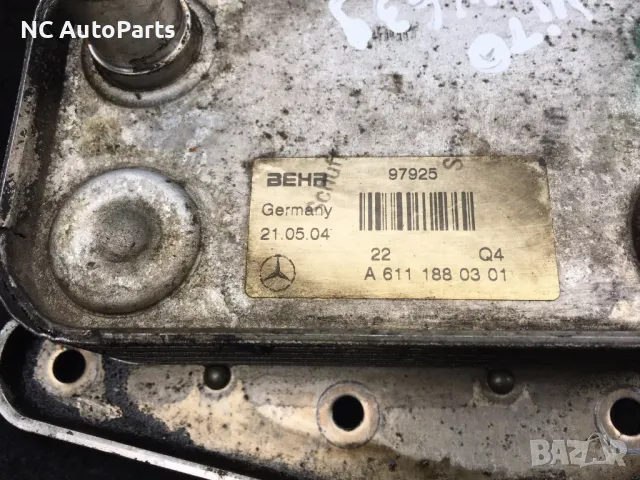 Маслен охладител за MERCEDES Мерцедес Спринтер W901-905 2.1 дизел ОМ611.981 A6111880301 2004, снимка 5 - Части - 48990842