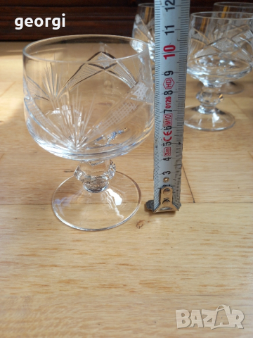 кристални чаши за коняк Бг оловен кристал Рамона, снимка 9 - Чаши - 44874030