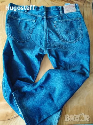 Мъжки винтидж дънки Levis-505 Regular Fit W38/L30, снимка 3 - Дънки - 52512450