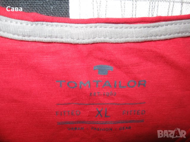 Тениски TOM TAILOR  мъжки,Л и ХЛ-2ХЛ, снимка 6 - Тениски - 37953323