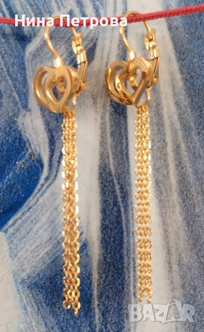 Два чифта обеци на цената на един, снимка 12 - Бижутерийни комплекти - 52853875