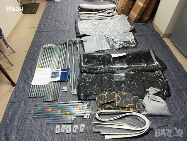 Модел 2023г. Форселт за каравана Dorema Daytona + опция за анекс. Размер N:10(875/900)см земя-земя, снимка 2 - Палатки - 52333107