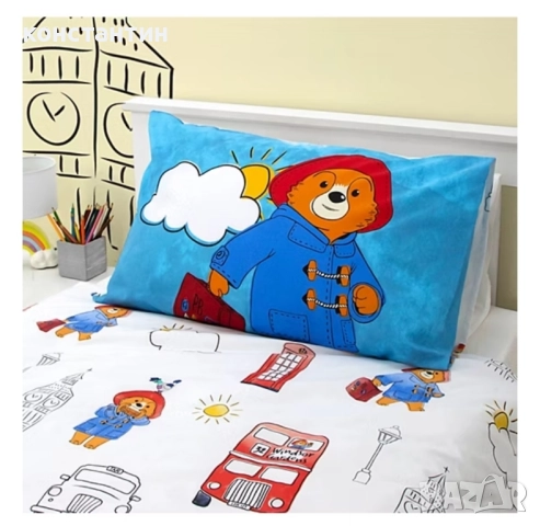 Падингтън детски спален комплект, снимка 4 - Спално бельо и завивки - 52453023