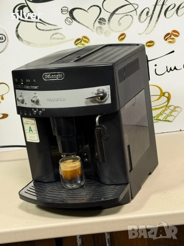 Кафемашина кафе автомат delonghi magnifica с гаранция, снимка 8 - Кафемашини - 53377009