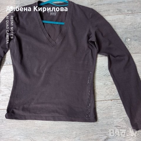 Сalvin Кlein Jeans в графит цвят, M р-р, снимка 7 - Блузи с дълъг ръкав и пуловери - 32574039