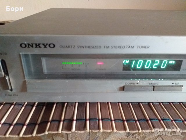Тунер ONKYO T 25, снимка 4 - Аудиосистеми - 27910284