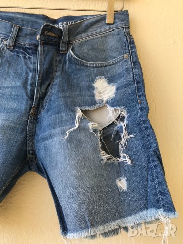 Дънкови панталонки H&M, снимка 3 - Къси панталони - 29992992