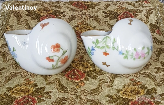 Две старинни порцеланови солнизи- Лимож- Франция 