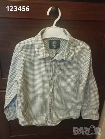 Памучни ризи за момчета 116 и 122 размер , снимка 3 - Детски ризи - 50593100