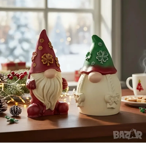 Силиконови молдове 2 броя комплект гном момче и момиче , снимка 3 - Форми - 52529802