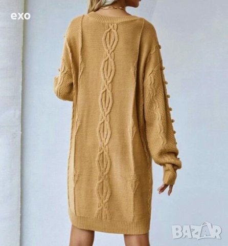 Зимна рокля, Елегантна рокля, Топла рокля, снимка 2 - Рокли - 43245091