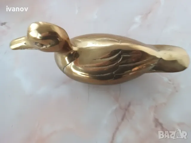 Месингова фигура патица