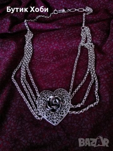 Старинно чешко колие   , снимка 1