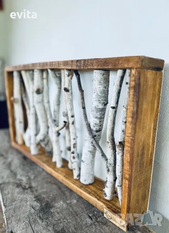 Арт декорация за стена. Естествени материали. Ръчна изработка! , снимка 5 - Декорация за дома - 36678702