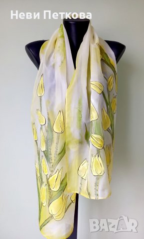 ЖЪЛТИ ЛАЛЕТА , снимка 3 - Шалове - 37059381