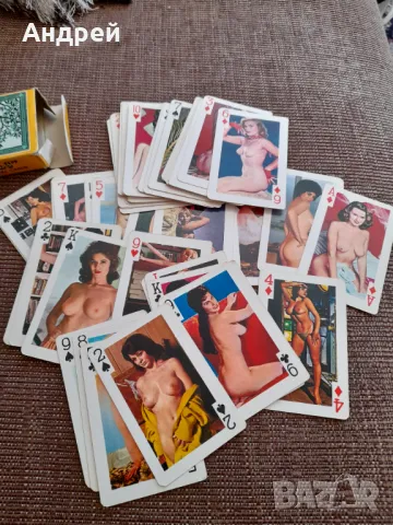 Стари Еротични карти за игра #15, снимка 4 - Други ценни предмети - 47957045