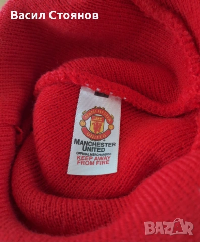 Manchester United - зимна шапка, снимка 3 - Фен артикули - 53196777