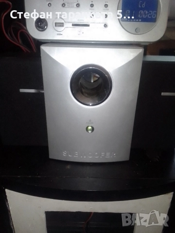 Аудио уредба със тонколони и суббуфер комплект., снимка 3 - Аудиосистеми - 52920581