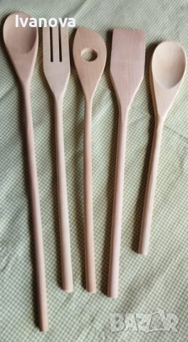 прибори дървени за готвене