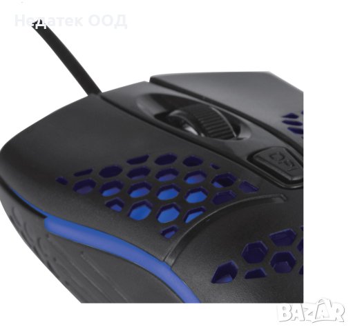Кабелна мишка за игри, Черна, RGB 2400 dpi i JMB, снимка 3 - Геймърски - 43723634