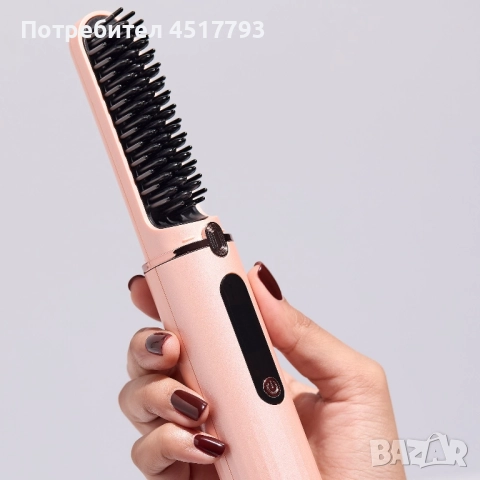Уред за изправяне на коса , снимка 2 - Преси за коса - 52147336